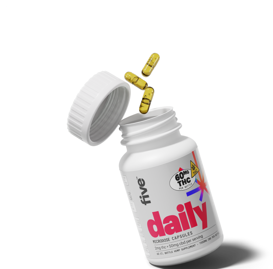 White pill bottle labeled