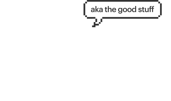 THC structural formula with labeled atoms H, O, OH and speech bubble 'aka the good stuff'