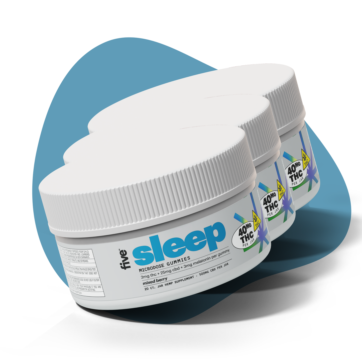 sleep microdose thc + cbd gummies