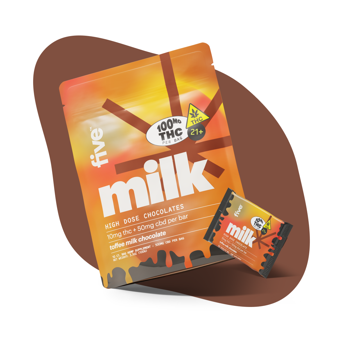 toffee 10mg thc milk chocolates