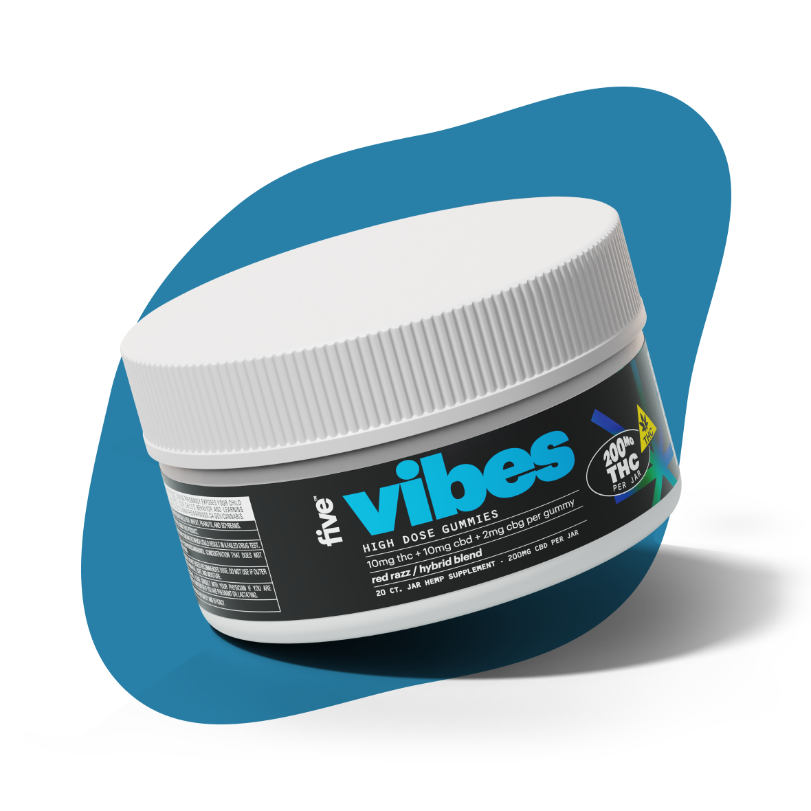 hybrid vibes 10mg thc gummies